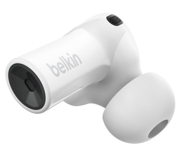 BELKIN Słuchawki bezprzewodowe Soundform Freedom + etui ładujące białe AUC002glWH - 679960 - zdjęcie 4